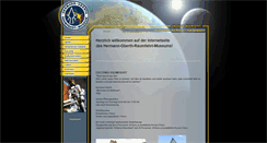 Desktop Screenshot of oberth-museum.org